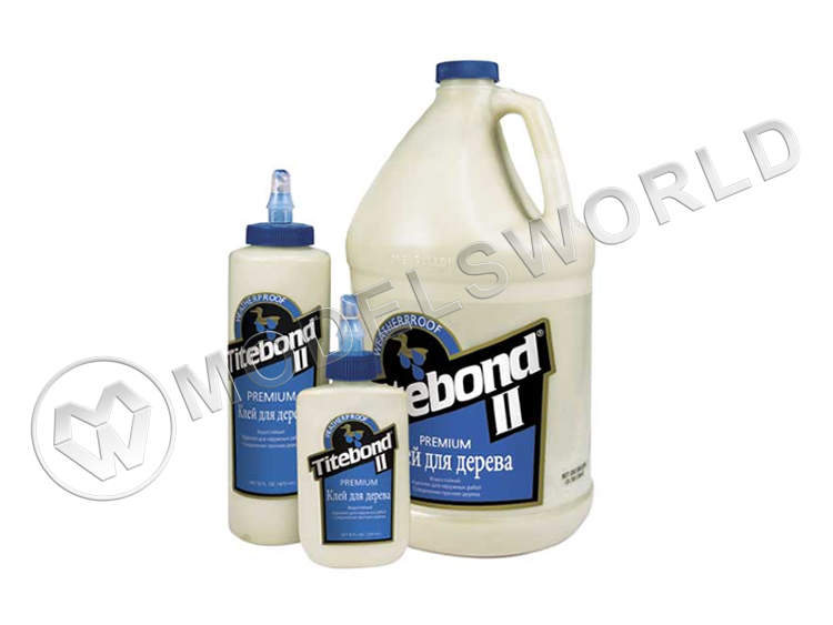 Клей для дерева Titebond II Transparent Premium  прозрачный, 237 мл - фото 1