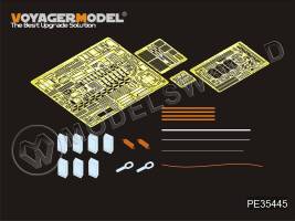 Фототравление для модели T26E4 Super Pershig Tomk Basic, Tamiya. Масштаб 1:35