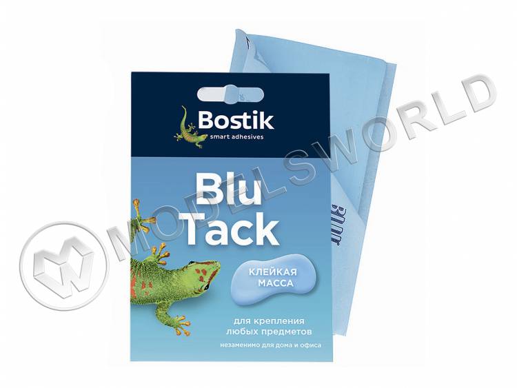 Bostik Blu Tack клейкая масса пластилин, 50 г - фото 1