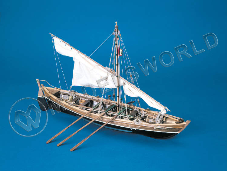 Набор для постройки модели корабля ENGLISH WHALEBOAT Китобойный баркас. Масштаб 1:16 - фото 1