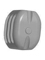 Блок такелажный, трехшкивный, фотополимер, 5 мм, 20 шт