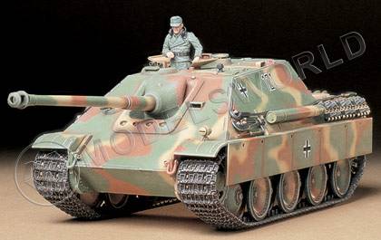 Склеиваемая пластиковая модель немецкий танк Destroyer Jagdpanther, конец 1944 г. Масштаб 1:35