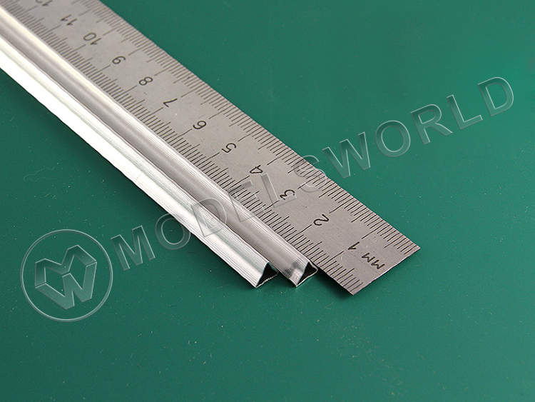 Треугольная алюминиевая трубка 5 мм, 2 шт - фото 1