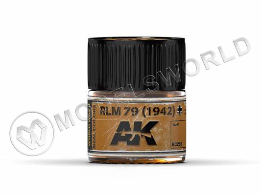 Акриловая лаковая краска AK Interactive Real Colors. RLM 79 (1942). 10 мл