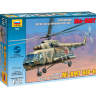Склеиваемая пластиковая модель Вертолет Ми-8МТ. Масштаб 1:72