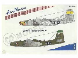 Декаль A-26 Invander 1945 год. Масштаб 1:48