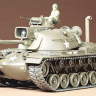 Склеиваемая пластиковая модель танк U.S. M48A3 PATTON. Масштаб 1:35