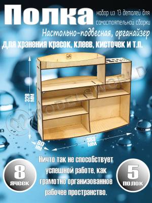 Подвесная полка-органайзер