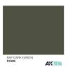 Акриловая лаковая краска AK Interactive Real Colors. RAF Dark Green. 10 мл