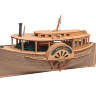 Набор для постройки модели парового катера Абрау-Дюрсо. Масштаб 1:48