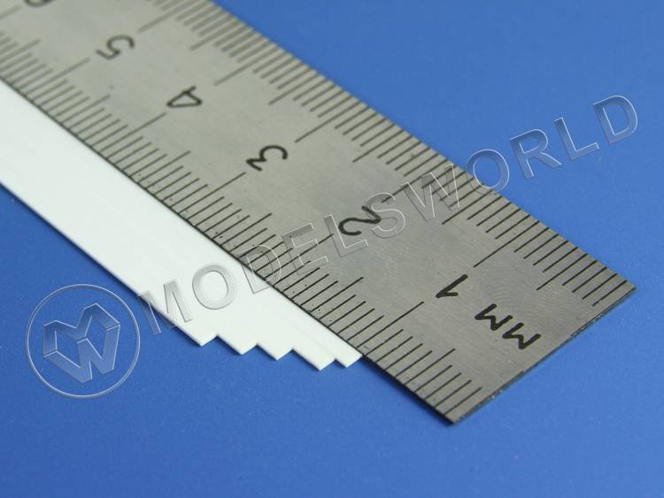 Полоска пластиковая 0.5х1.5 мм, 10 шт