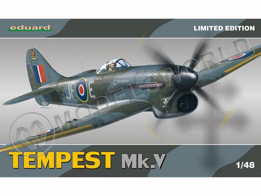Склеиваемая пластиковая модель Tempest Mk.V, Limited Edition. Масштаб 1:48