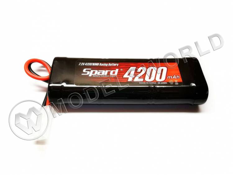 Аккумулятор Spard Ni-Mh 4200 mAh, 7.2V, Tamiya - фото 1