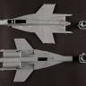 Склеиваемая пластиковая модель Российский истребитель миг-35. Масштаб 1:48