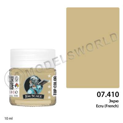 Спиртовая краска Jim Scale Экрю французский (Ecru French), 10 мл
