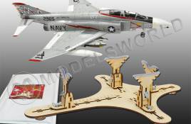 Стапель авиационный под модели самолётов (монопланы). Собранный