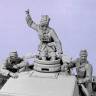 Фигуры германских танкистов, Африканский корпус, 1941 г. Масштаб 1:35
