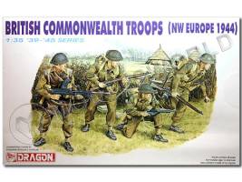 Фигуры солдат British Commonwealth Troops, 1944 г. Масштаб 1:35