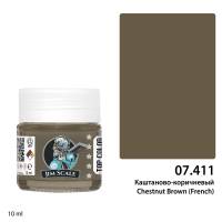Спиртовая краска Jim Scale Каштаново-коричневый французский (Chestnut Brown French), 10 мл