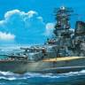 Склеиваемая пластиковая модель Японский линкор Musashi. Масштаб 1:350
