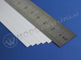 Полоска пластиковая для масштаба S, 0.4х4.0 мм, 10 шт