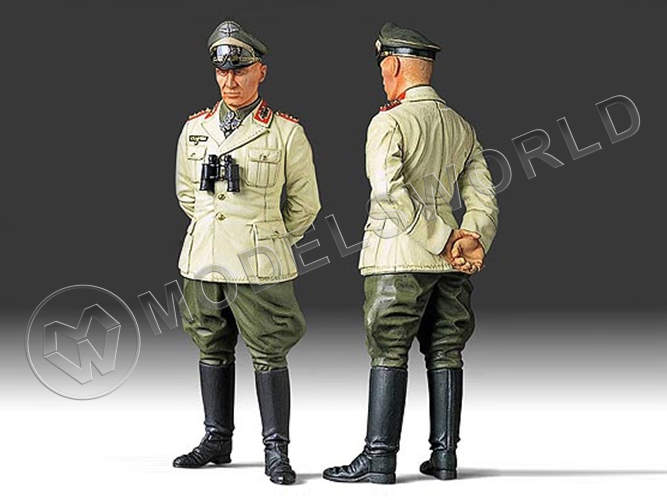 Фигура солдата Feldmarschall ROMMEL (German Africa Corps). Масштаб 1:16 - фото 1