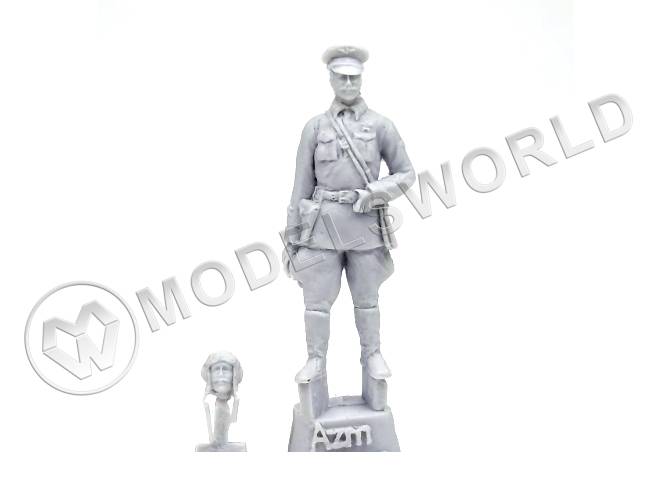 Фигура Старший политрук ВВС РККА 1941 год. Масштаб 1:48 - фото 1