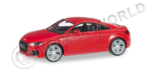 Модель автомобиля Audi TT Coupe, красный. H0 1:87