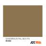 Акриловая лаковая краска AK Interactive Real Colors. Sandbraun RAL 8031-F9. 10 мл