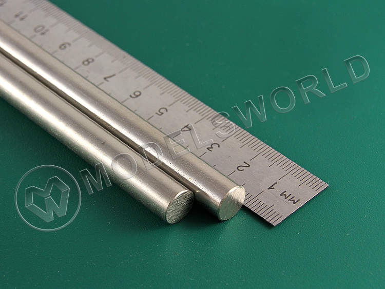 Пруток - нержавеющая сталь 9.5 мм, 1 шт - фото 1
