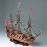 Набор для постройки модели корабля HMS BELLONA 74-пушечный корабль британского флота, 1780 г. Масштаб 1:100