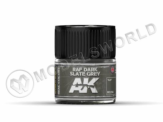 Акриловая лаковая краска AK Interactive Real Colors. RAF Dark Slate Grey. 10 мл