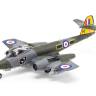 Склеиваемая пластиковая модель самолета Gloster Meteor F8. Масштаб 1:48