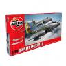 Склеиваемая пластиковая модель самолета Gloster Meteor F8. Масштаб 1:48