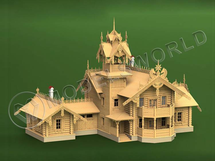 Набор для постройки модели Загородный летний дом. Масштаб 1:72 - фото 1
