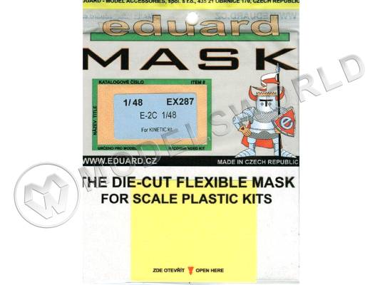 Окрасочная маска на E-2C, Kinetic Model. Масштаб 1:48