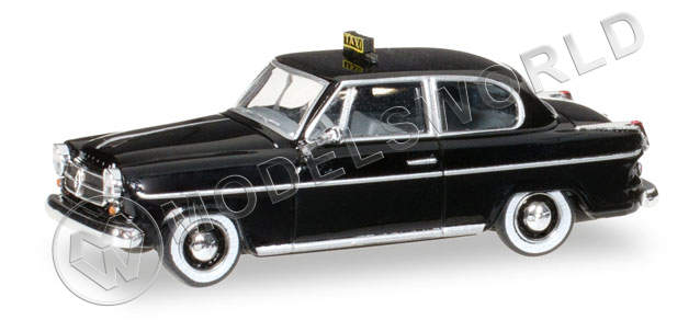 Модель автомобиля Borgward Isabella "Taxi". H0 1:87 - фото 1