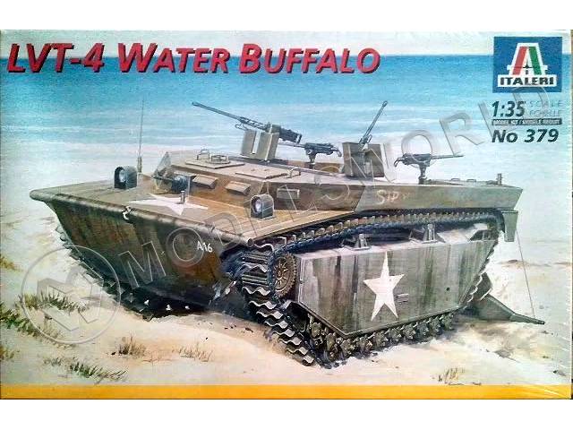 Склеиваемая пластиковая модель десантная машина LVT-4 Water Buffalo. Масштаб 1:35 - фото 1