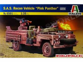 Склеиваемая пластиковая модель Машина разведки "Pink Panther". Масштаб 1:35