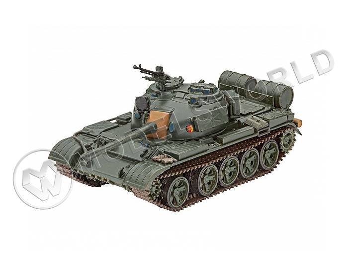 Склеиваемая пластиковая модель Основной боевой танк. Масштаб 1:72 - фото 1