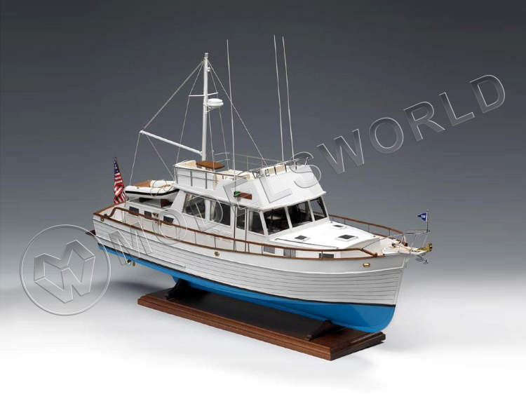 Набор для постройки модели яхты GRAND BANKS 46 Classic. Масштаб 1:20 - фото 1