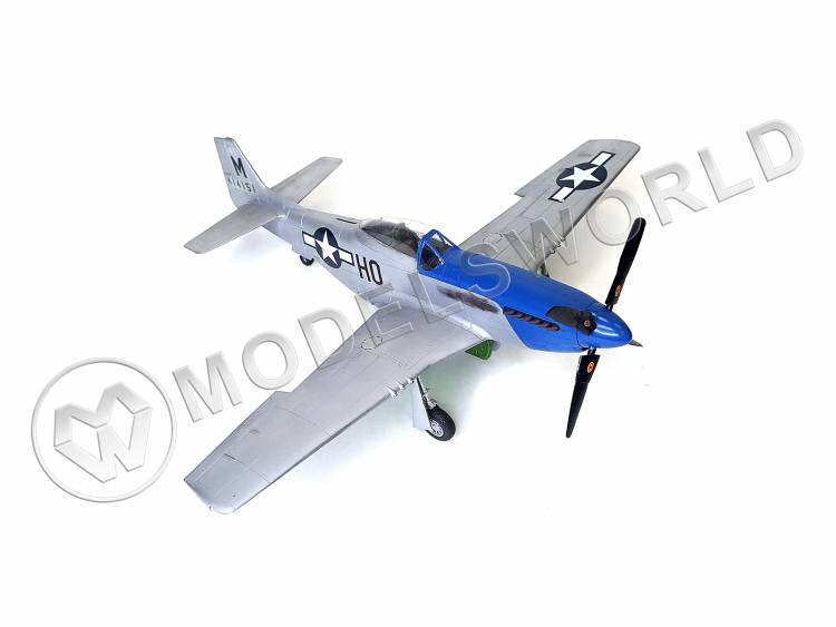 Готовая модель американский истребитель P-51D Mustang в масштабе 1:48 - фото 1
