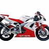 Склеиваемая пластиковая модель мотоцикла Yamaha YZF-R1. Масштаб 1:12