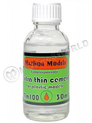 Клей модельный Mazhor Models супертекучий, 30 мл